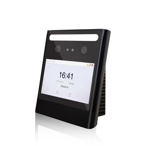 Geoface E 10 WIFI & TCP/IP Time Clock Recorder | Facial Recognition | Proximity Badge, Payroll Export, Live Attendance dashboards. 90 days FREE Support. NO SUBSCRIPTIONS.