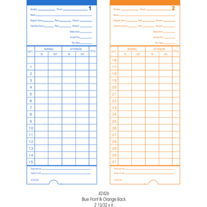 42426 Time Cards (Pack of 1000's)