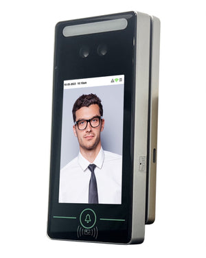 No Subscription - CLOUD software with Face, Palm & RFID Time Clock & WIFI (FE2083W3yr)