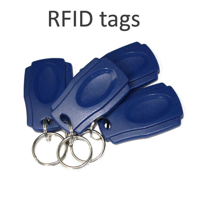 RFID EM Tags Blue 10 Pack – Time Systems Inc