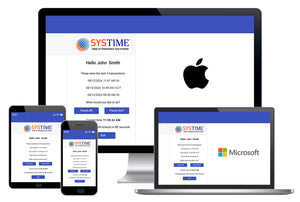 No Subscription - CLOUD software with face recognition Time Clock & WIFI (FE2073w3yr)