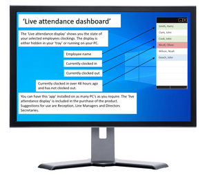 Wifi Time Recorder Clock System, Biometric fingerprint. Accurate and Reliable Solution with FREE Export to payroll. 